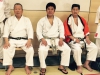 von links: Sensei Nagai, Sensei Murakami, Sensei Asano